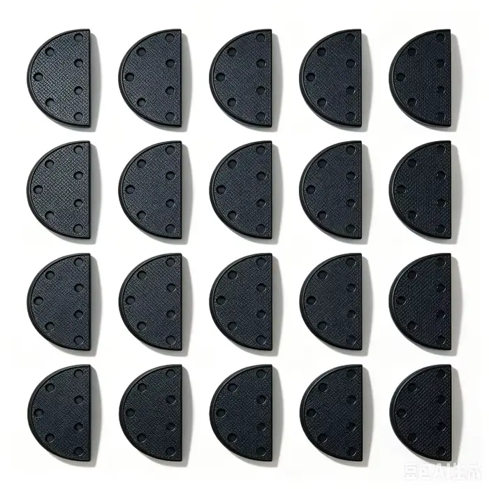 Plaques de protection en caoutchouc pour talons et bouts de chaussures
