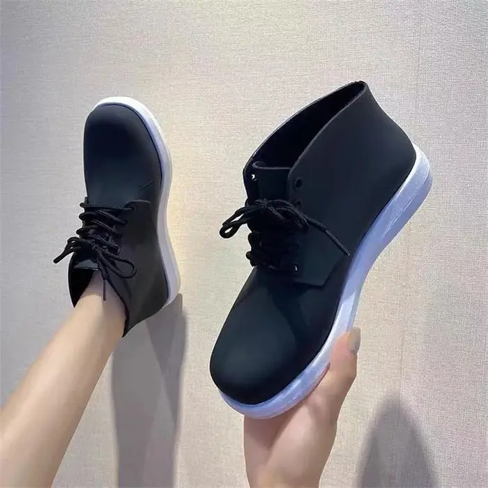 Bottes de pluie imperméables en PVC pour femmes