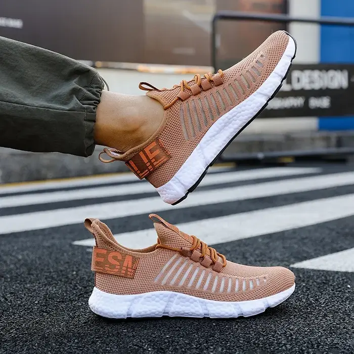 Hommes chaussures décontractées baskets respirant athlétique léger en plein air course
