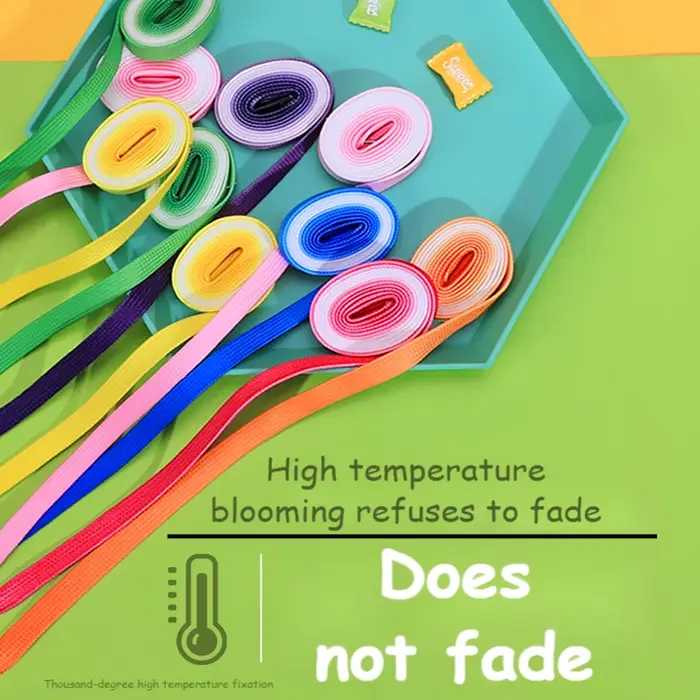 Lacets lumineux dégradés pour baskets, Lacets décontractés pour hommes et femmes, Adultes et enfants