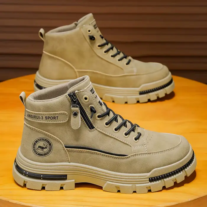 Nouvelles Bottes de Sport Décontractées pour Hommes 2026 – Confort Polyvalent et Tendance pour l'Extérieur