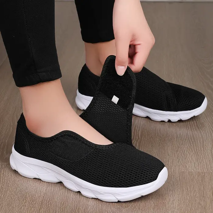Nouvelles chaussures orthopédiques décontractées pour pieds larges et enflés