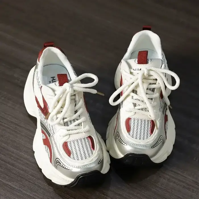 Nouveauté 2025 baskets à lacets chaussures pour femmes concepteur de luxe Original Routine quotidienne esthétique en