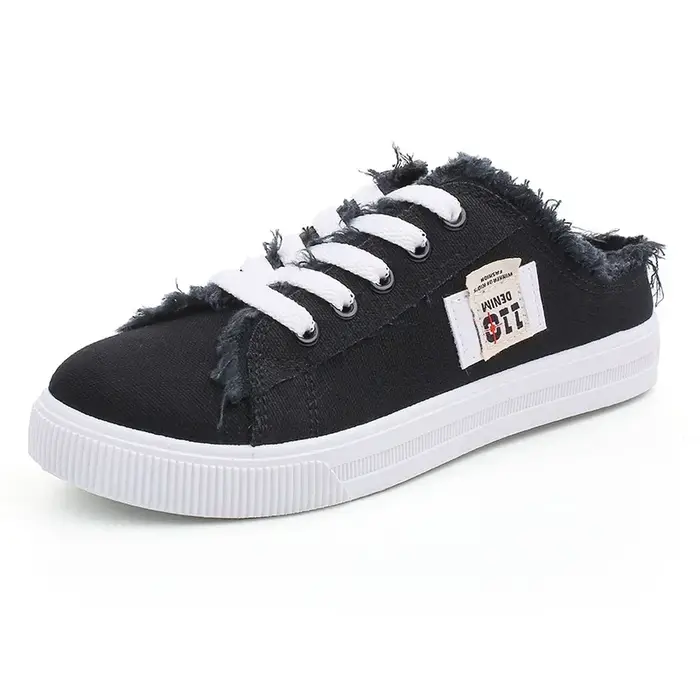 Femmes toile baskets printemps été décontracté bas Denim