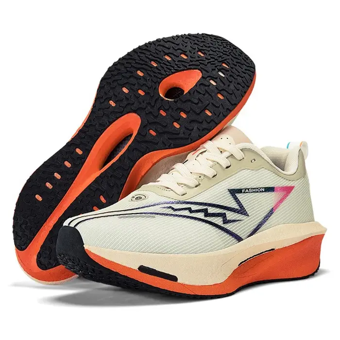 Chaussures de course pour hommes, baskets de sport respirantes et antidérapantes, légères, pour marathon, fitness, jogging en plein air
