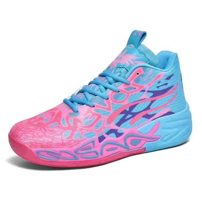 Chaussures de basket-ball montantes pour hommes, respirantes, amortissantes, antidérapantes, pour te