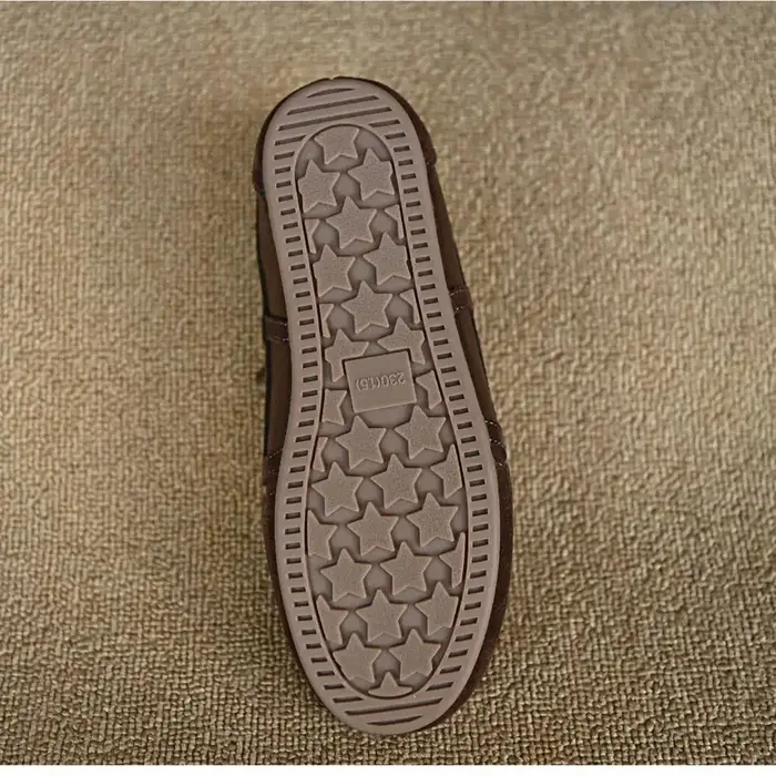 Baskets plates décontractées rétro en daim à lacets pour femmes