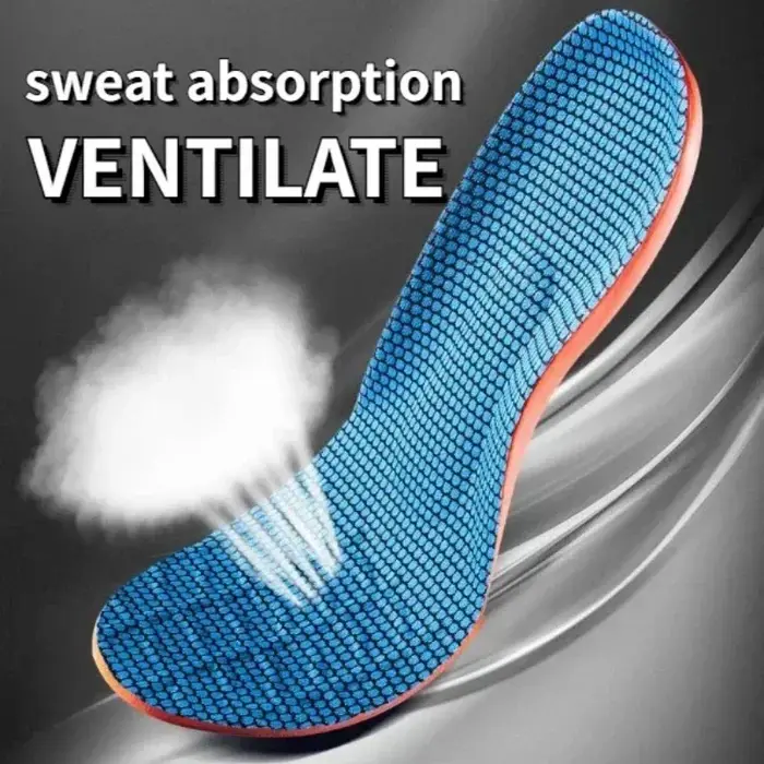Semelles intérieures de Sport pour chaussures, Absorption des chocs, déodorant, coussin respirant, semelles de course pour pieds, hommes et femmes, semelles orthopédiques