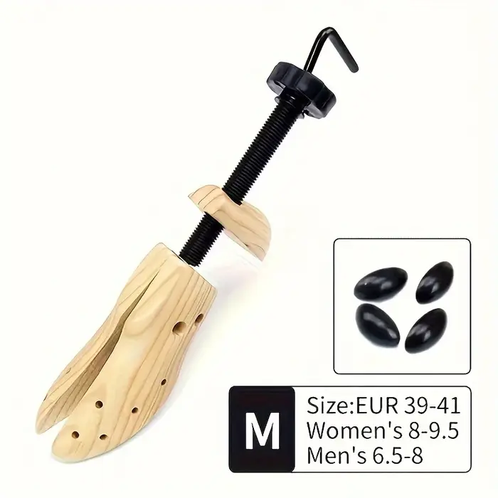 Élargisseur de chaussures en bois pour femmes et hommes, extenseur de chaussures pour pieds larges,