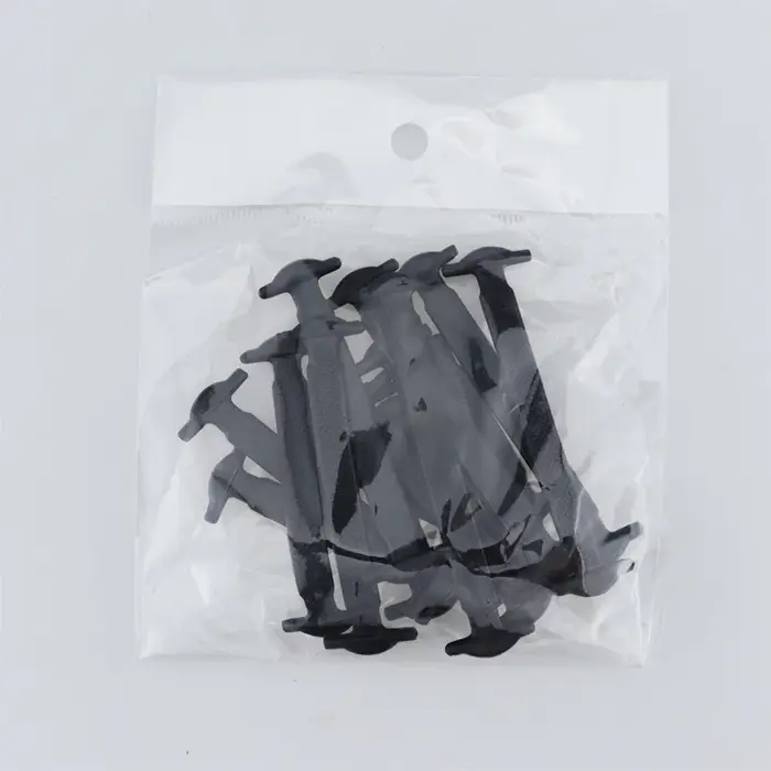 Lacets artificiel astiques en Silicone pour Homme et Femme, en Forme de T, 16 Pièces/Ensemble