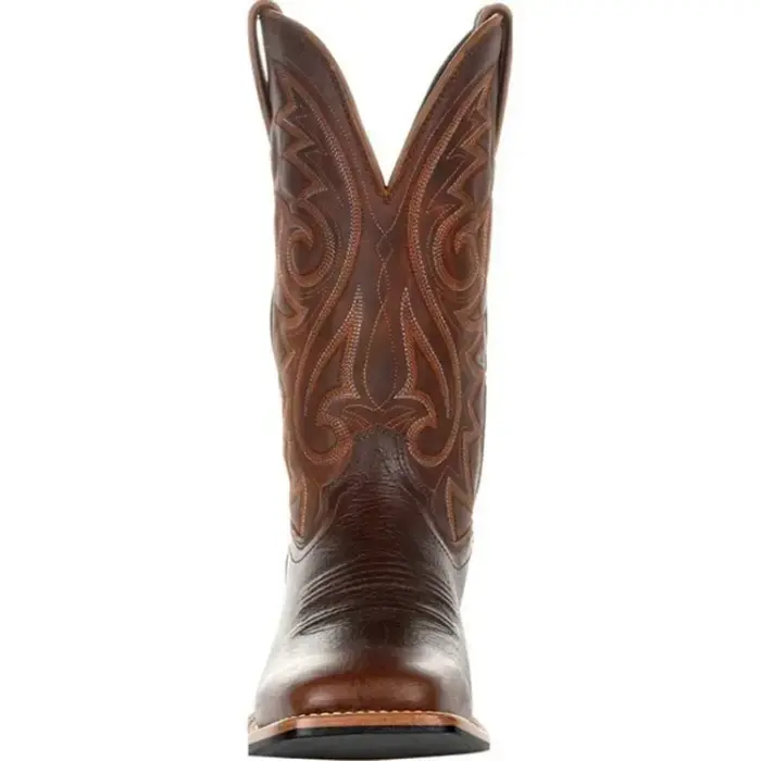 Hommes bottes mi-mollet Western Cowboy moto