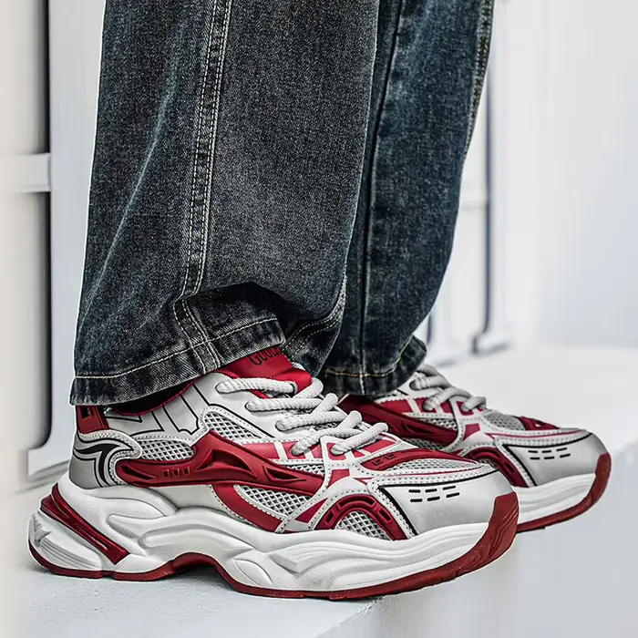 Baskets décontractées pour hommes, mocassins résistants à l'usure, antidérapants, chaussures de spor