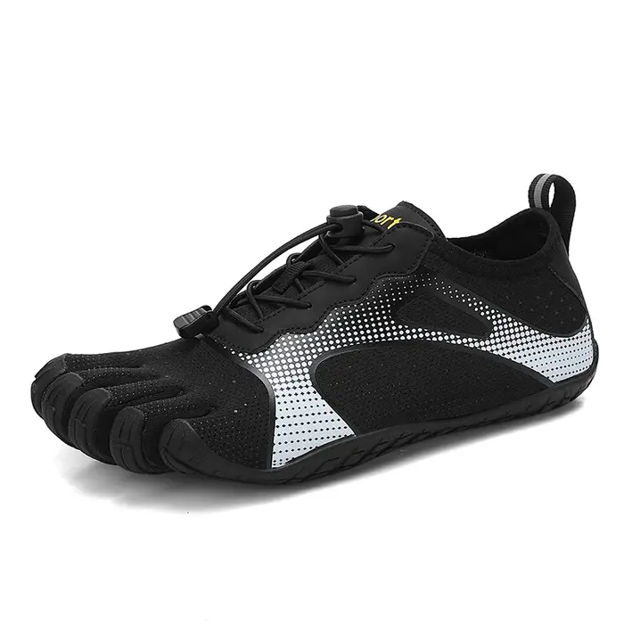Maison FANCYLEE Chaussures Barefoot à Cinq Doigts Homme Professionnel Baskets Minimalistes Zero-Drop