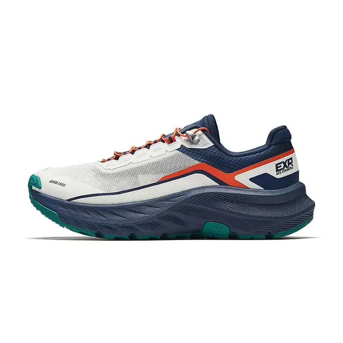 ANTA Chaussures de course tout-terrain pour hommes, amortissantes et résistantes à l'usure, nouvelle