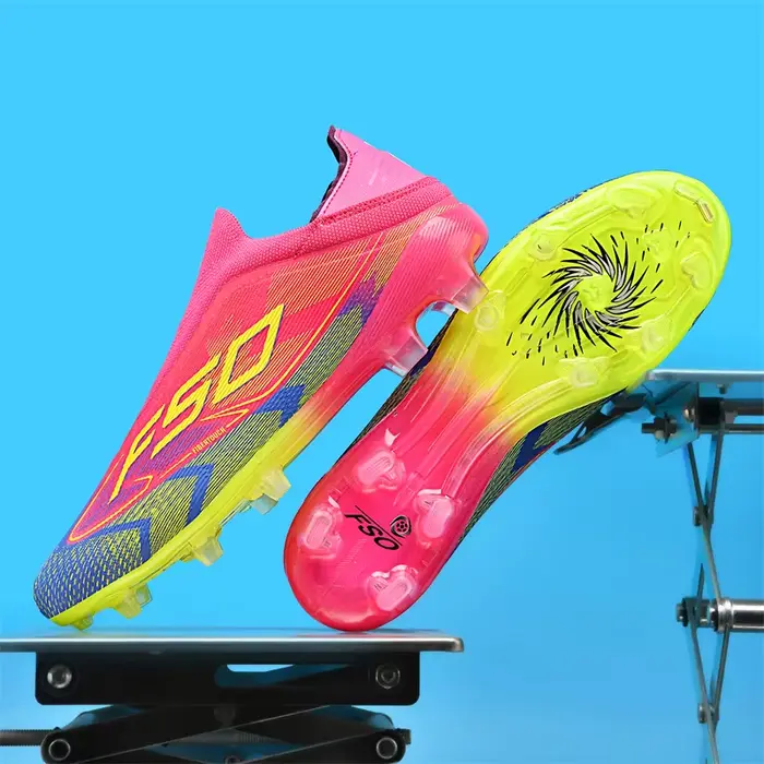 Nouvelles chaussures de Football pour hommes herbe adulte antidérapant bottes
