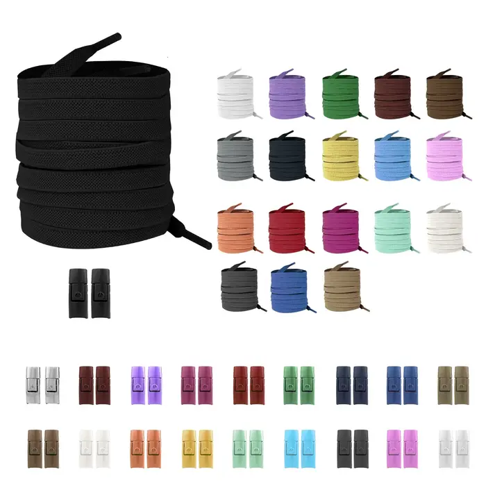 Lacets artificiel astiques Sans Attaches pour Chaussures