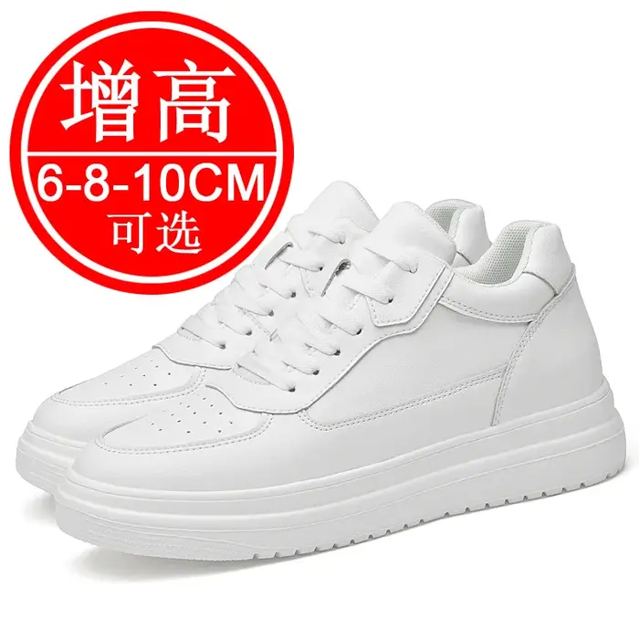 Chaussures d'ascenseur de luxe hommes femmes baskets hauteur augmentant chaussures invisibles 10CM r