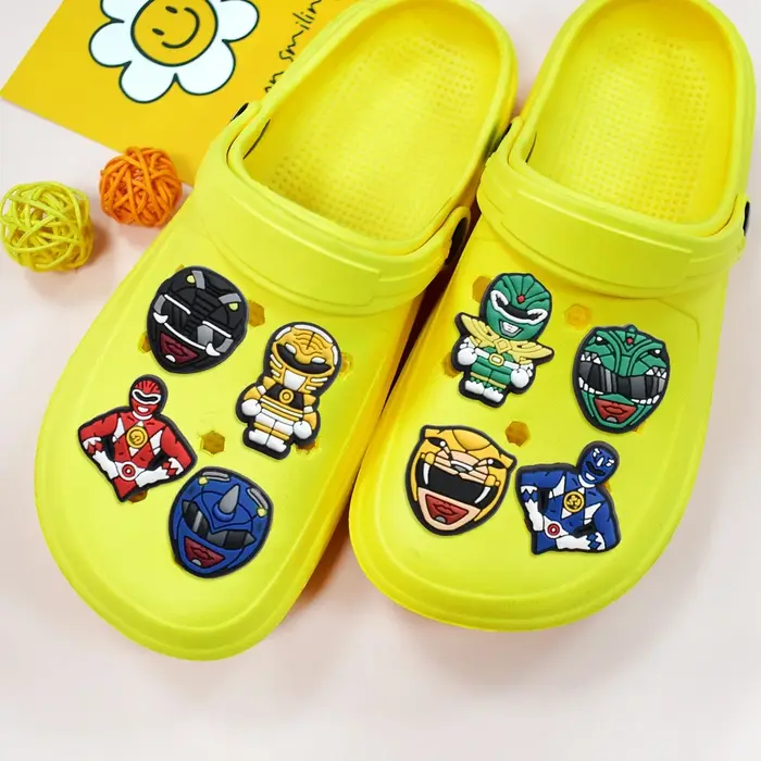 Breloques de chaussures pour casque de guerriers Cool
