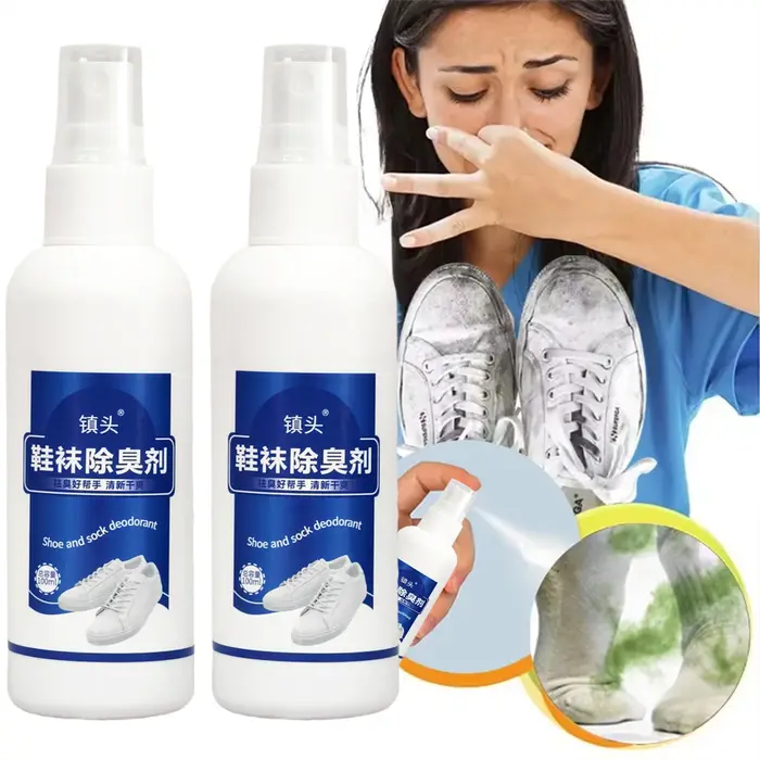 Spray désodorisant pour chaussures et chaussettes
