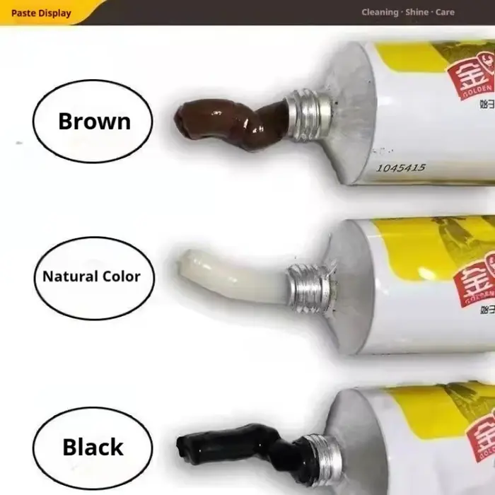 Crème d'entretien et d'embellissement pour chaussures en cuir, 30g – Entretien et éclaircissement pour chaussures, vestes, sacs, ceintures, meubles et articles en cuir
