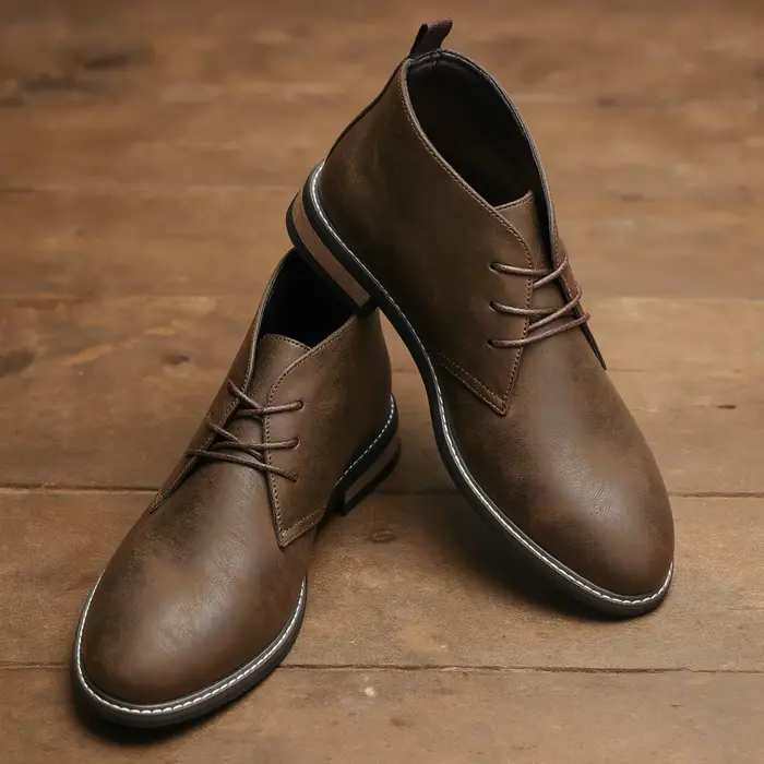 Chaussures en cuir pour hommes Marque 2026