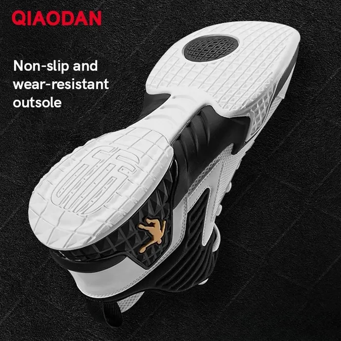 QIAODAN MOLI 1.0 chaussures de basket-ball pour hommes 2025 maille anti-dérapant absorbant les chocs vêtements respirants résistant baskets QXA013251111R