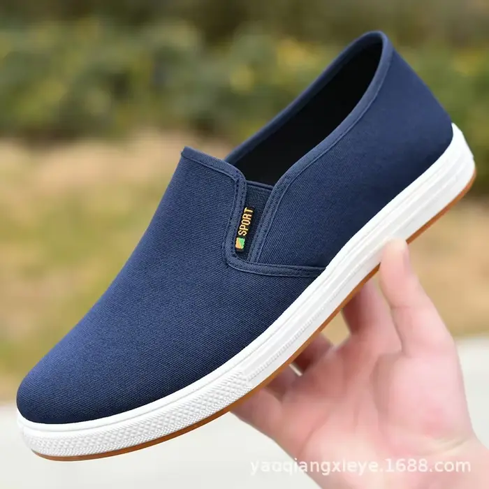 Zapatos-Chaussures de dehors en Toile Décontractées pour Homme