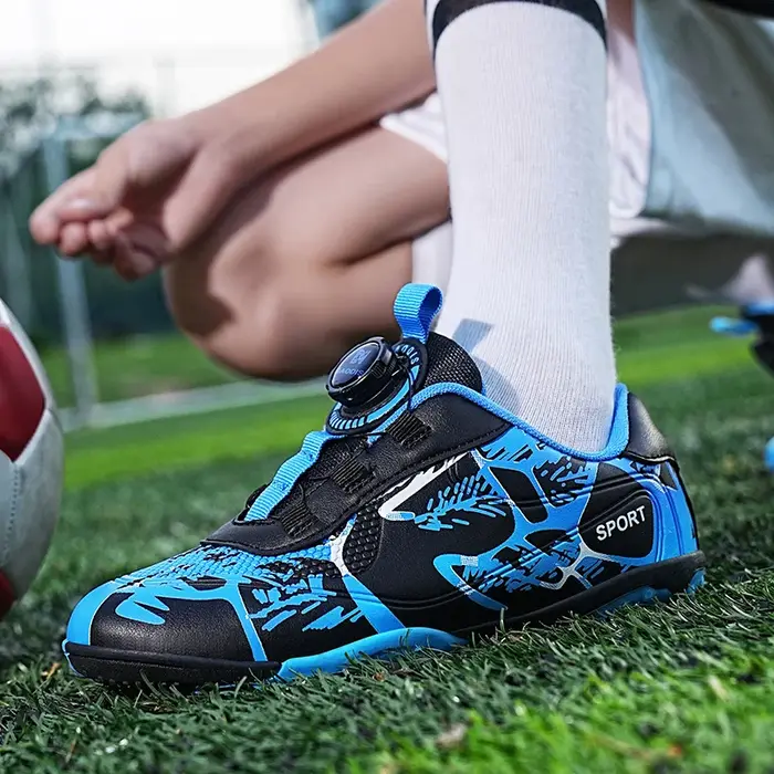 Chaussures de Football pour enfants FG/TF bottes