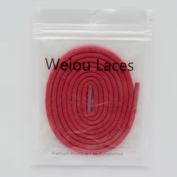 Weiou – chaussures de sport, 100% coton ciré, 5MM, forme ronde, étanche, jaune/rouge, pour fille