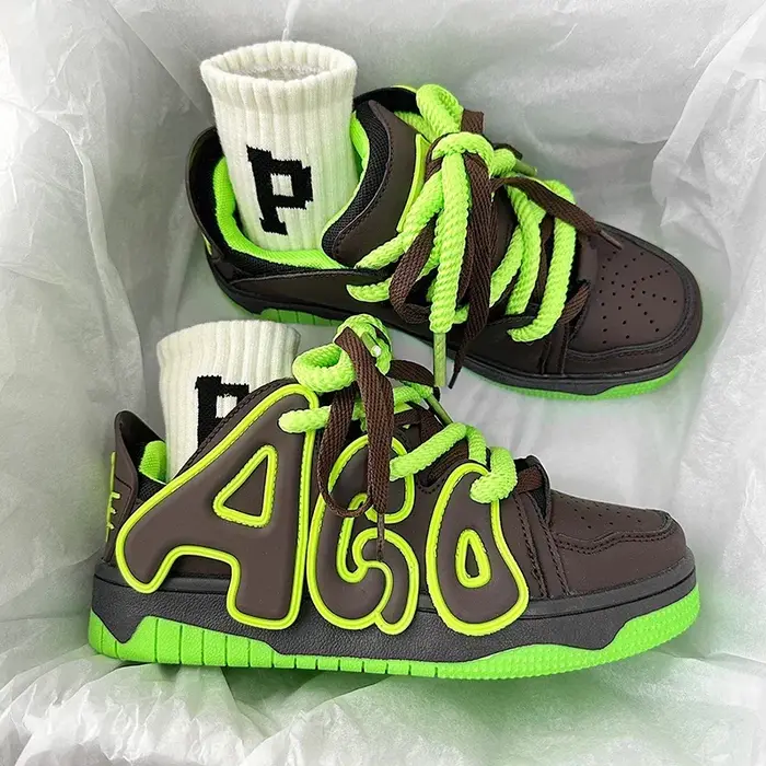Skateboard rue Hip-hop chaussures hommes espadrilles décontractées