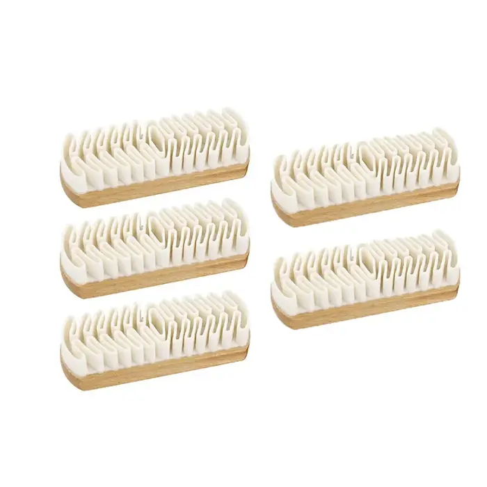 1 pièce/3 pièces/5 pièces Nouvelle brosse à daim en nubuck pour le nettoyage des chaussures - Accessoire d'entretien
