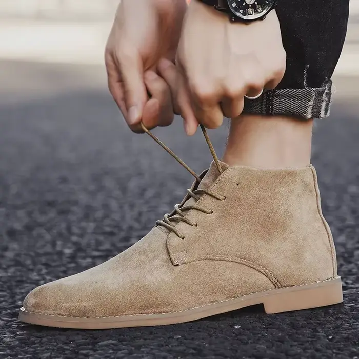 Bottes Chelsea marron tendance pour hommes