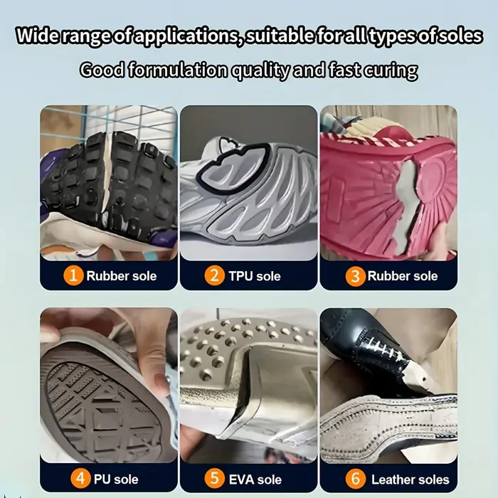 Kit de réparation de chaussures 2 pièces