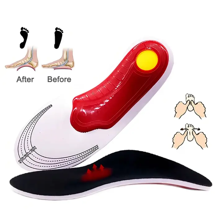 Semelles orthopédiques EVA pour chaussures pour hommes