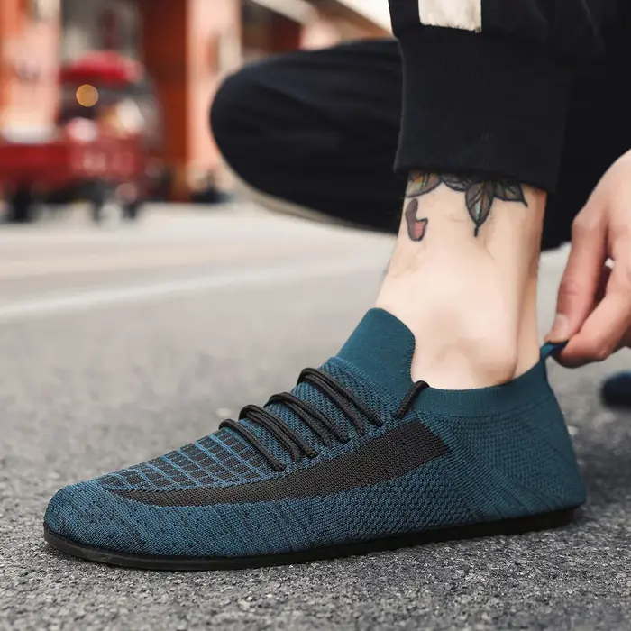 Chaussures décontractées confortables pour hommes, quatre saisons, intérieur/extérieur, chaussures tendance pour hommes