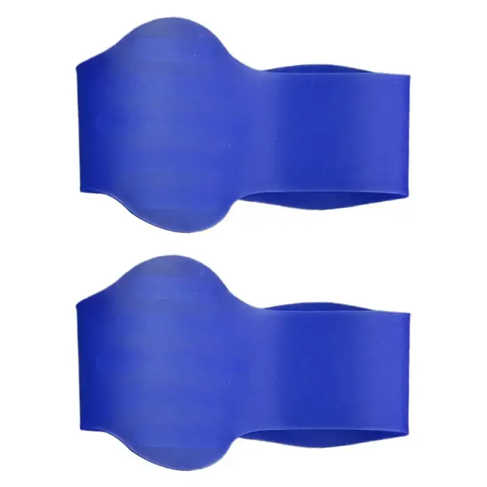 Bandes de lacets de chaussures de football en silicone antidérapantes, protections pour lacets de cr