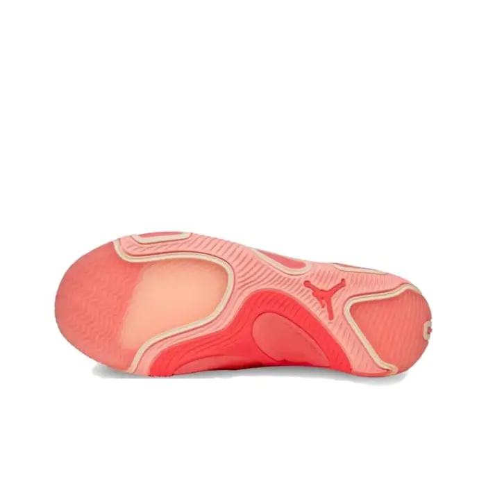 POIZON Jordan Tatum 3 Chaussures de basket-ball mi-hautes résistantes à la glisse et à l'abrasion pour hommes Rose FZ6601-600