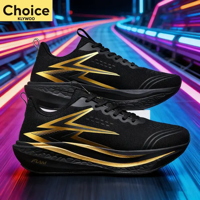 Chaussures de course Marathon avec plaque en carbone