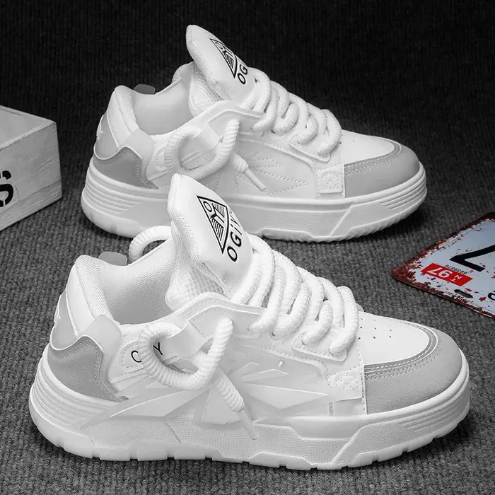 Nouvelles chaussures hommes automne décontracté plate-forme baskets tendance luxe