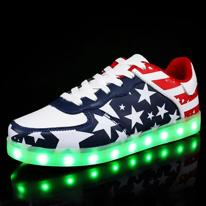 Chaussures lumineuses Led pour hommes