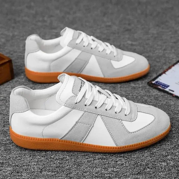 Chaussures de sport décontractées rétro pour hommes, chaussures de course classiques Dequn à semelle