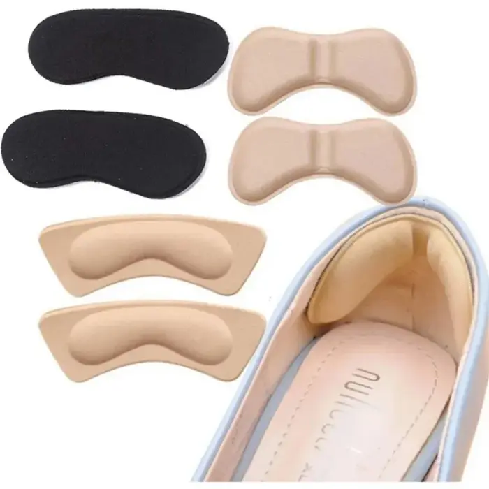 4 paires de patchs adhésifs pour talons