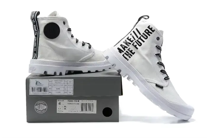 2026 Original PALLADIUM Chaussures montantes classiques en toile pour Hommes et Femmes