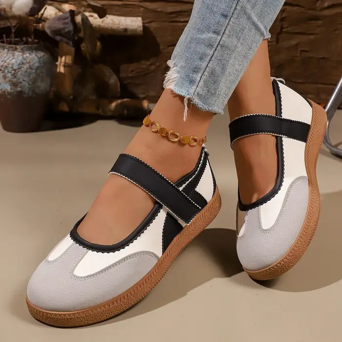 Baskets décontractées grande taille pour femmes 2026 – Nouvelles chaussures de marche à enfiler printemps-automne à