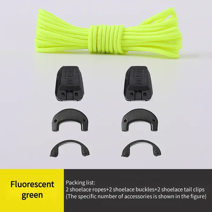 Lacets ronds sans cravate pour chaussures de Tennis, sans attaches, pour adultes et enfants, baskets