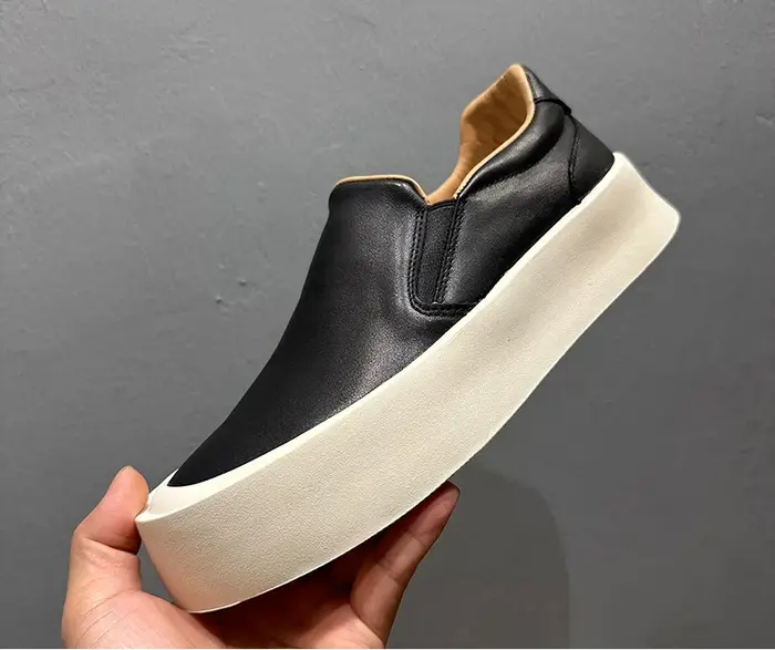 Mocassins à enfiler d'été 2026 pour hommes |   Chaussures confortables vintage en cuir de vache à gr