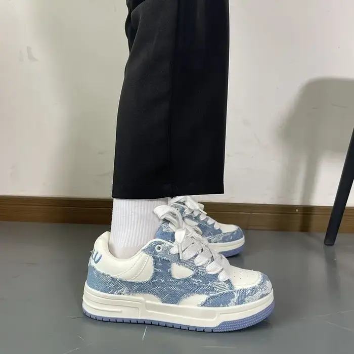 Chaussures de tennis rétro punk pour hommes et femmes