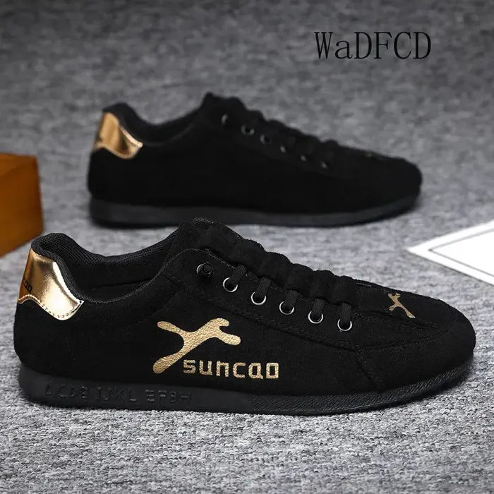 Sneaker décontracté hommes concepteur rétro chaussure de course mode microfibre cuir respirant plat conseil