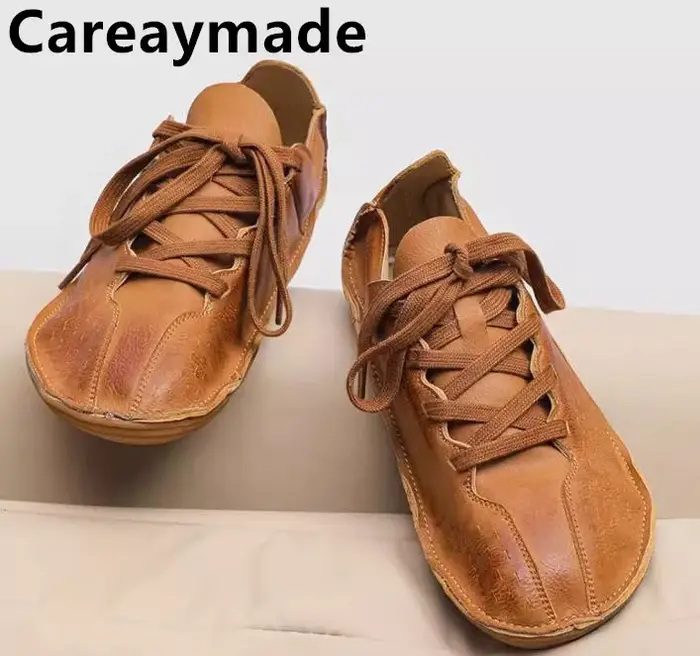 Careaymade-marque classique confortable fond souple Trekking Sneaker concepteur souffle chaussure de marche en plein