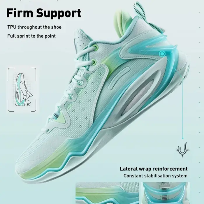 Xtep Light Attack 2.0 V3 chaussures de basket-ball pour hommes printemps résistant à l'usure